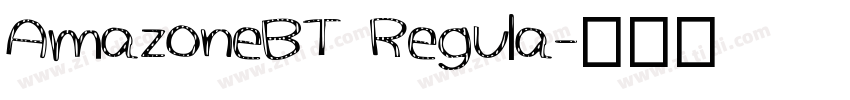 AmazoneBT Regula字体转换
